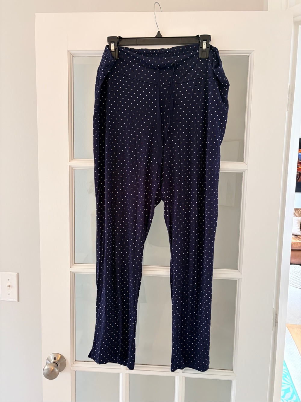 GAP Maternity Navy Polka Dot Pajama Pants - Sz: M